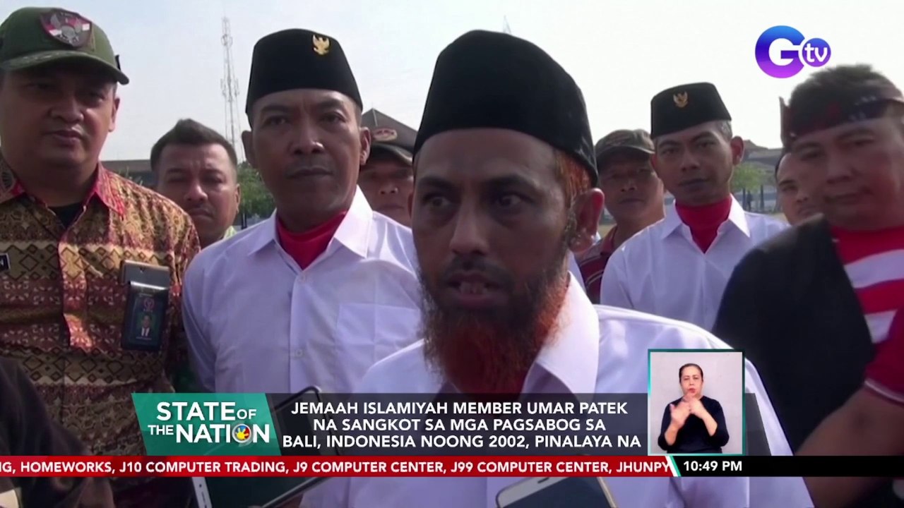 Jemaah Islamiyah member Umar Patek na sangkot sa mga pagsabog sa Bali, Indonesia noong 2002, pinalaya na | SONA