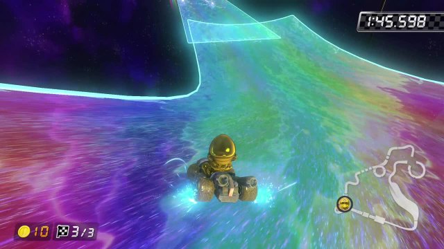 Mario Kart 8 Deluxe (DLC vague 3) - Guide du circuit 3DS Route Arc-en-Ciel