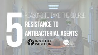 5 Reasons to take the course : Resistance to antibacterial agents
