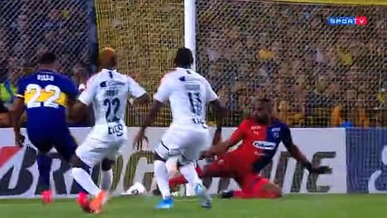 Lances da vitória do Boca Juniors sobre o Independiente Medellin