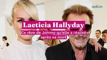 Laeticia Hallyday  Ce rêve de Johnny qu’elle a réalisé après sa mort