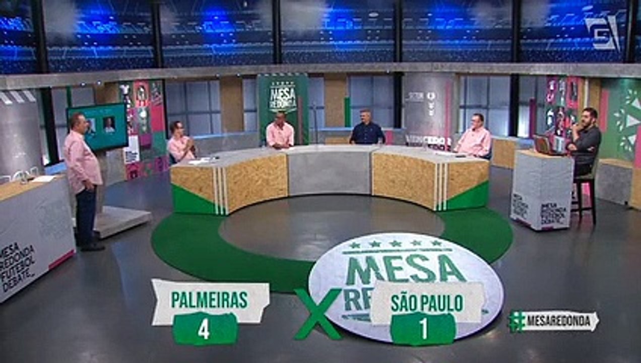 Mesa Redonda define quem é melhor entre os finalistas Palmeiras e São Paulo