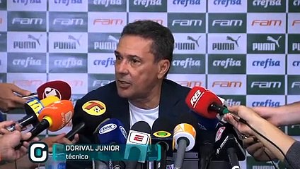 Luxemburgo analisa o empate do Palmeiras diante do Santos