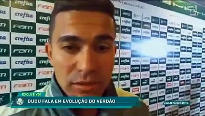 Dudu fala sobre grande fase do Palmeiras, mas vê margem para evolução