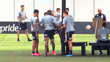 Imagens do treino do Corinthians desta terça-feira