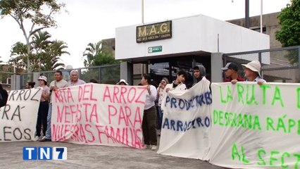 tn7-productores-de-arroz-se-manifiestan-afuera-de-mag-081222