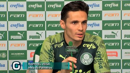Raphael Veiga fala de Lucas Lima