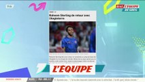 Sterling de retour avec l'Angleterre - Foot - CM 2022 - ANG