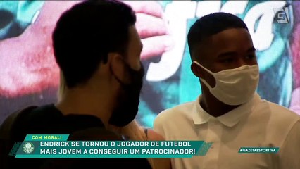 Palmeirense Endrick e pai lembram matéria especial da Gazeta Esportiva