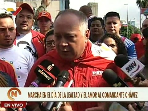 Primer Vicepdte. del PSUV Diosdado Cabello: En Revolución la lealtad es un valor colectivo