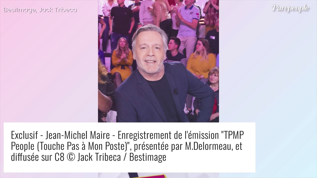 Jean-Michel Maire sans barbe et les cheveux très noirs : on ne le reconnaît pas du tout sur cette photo !