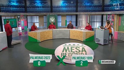 Mesa debate quem é melhor entre times de 1999 e 2022 do Palmeiras