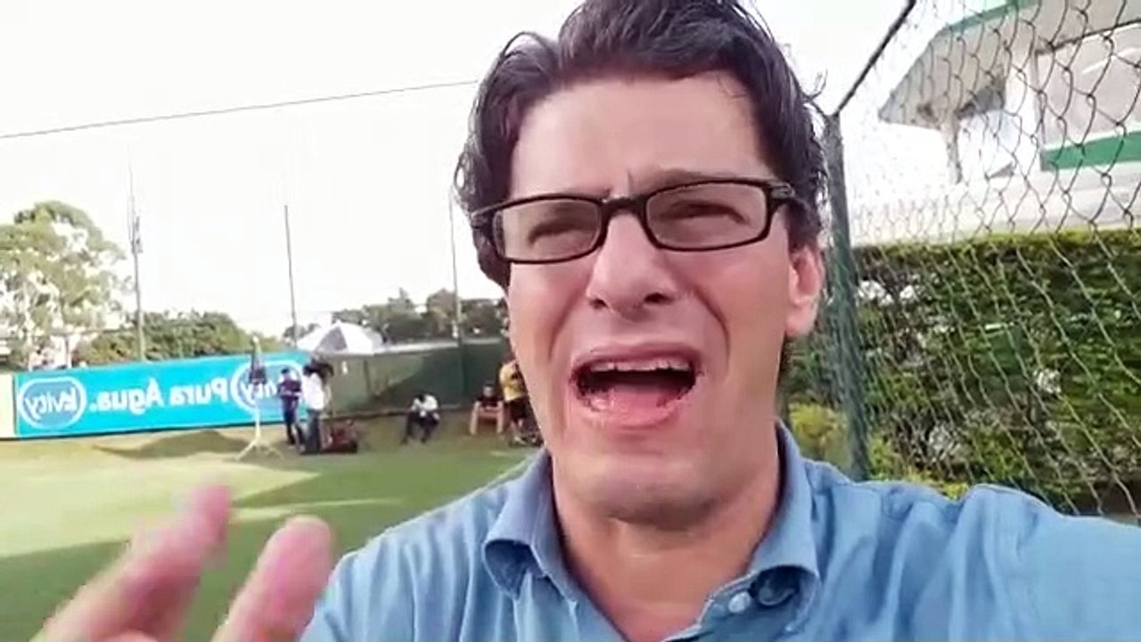 Bastidores da visita de Hulk a Academia de futebol do Palmeiras