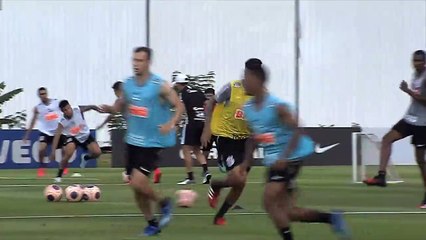 Imagens do treino do Corinthians desta terça-feira