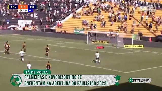 Veja os lances da vitória do Palmeiras na estreia do Paulistão