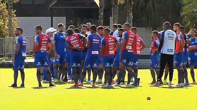 Veja imagens do treino do Santos desta sexta-feira