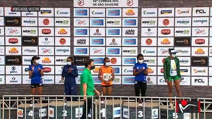 Confira o pódio feminino da São Silvestre