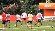 Imagens do treino do São Paulo desta quinta-feira