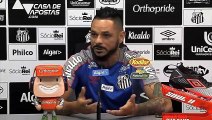 Veja o que disse o santista Pará em entrevista coletiva