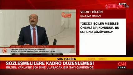 Video herunterladen: Bakan Bilgin'den EYT, asgari ücret ve sözleşmeli personel açıklaması