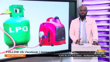 LPG Price Hikes Fallout: Domestic users of fossil fuel switch to charcoal and firewood - The Big Agenda on Adom TV (8-12-22)