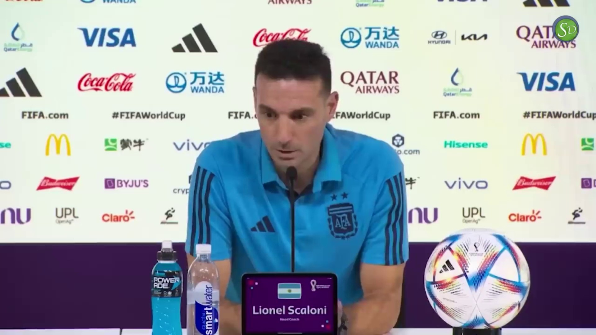 RDP Scaloni antes Países Bajos