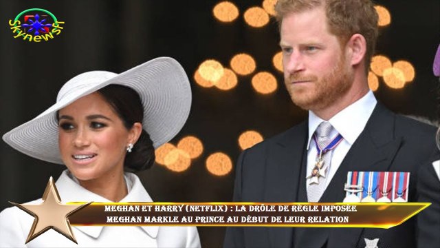 Meghan et Harry (Netflix) : la drôle de règle imposée Meghan Markle au prince au début de leur rela