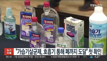 "가습기살균제, 호흡기 통해 폐까지 도달" 첫 확인