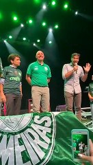“Tenho contrato”, diz Abel após ouvir pedido de fãs para seguir no Palmeiras