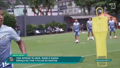 Conheça Ângelo, esperança de futuro vencedor no Santos