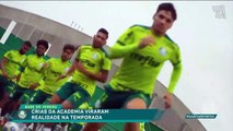 Crias da Academia ganham mais espaço no Palmeiras