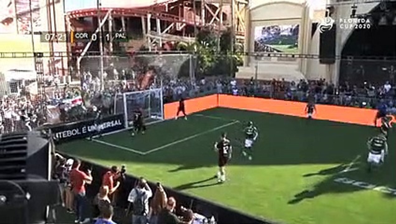 Assista aos gols da vitória do masters Palmeiras sobre o do Corinthians na Flórida