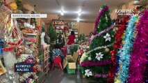 Penjualan Pernak-Pernik Natal Mulai Ramai di Banjarmasin