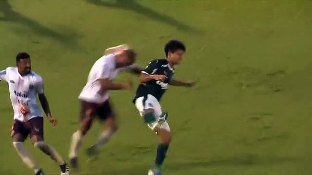 Assista aos gols da vitória do Palmeiras sobre o Sertãozinho