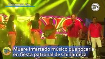 Muere infartado músico que tocaría en fiesta patronal de Chinameca