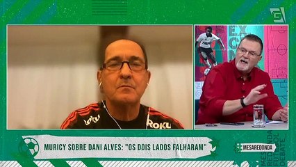 Muricy vê erro de Daniel Alves e do São Paulo