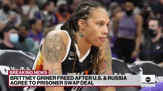Brittany Griner ‘in good spirits’ after being freed from Russia_ Official _ ABCN