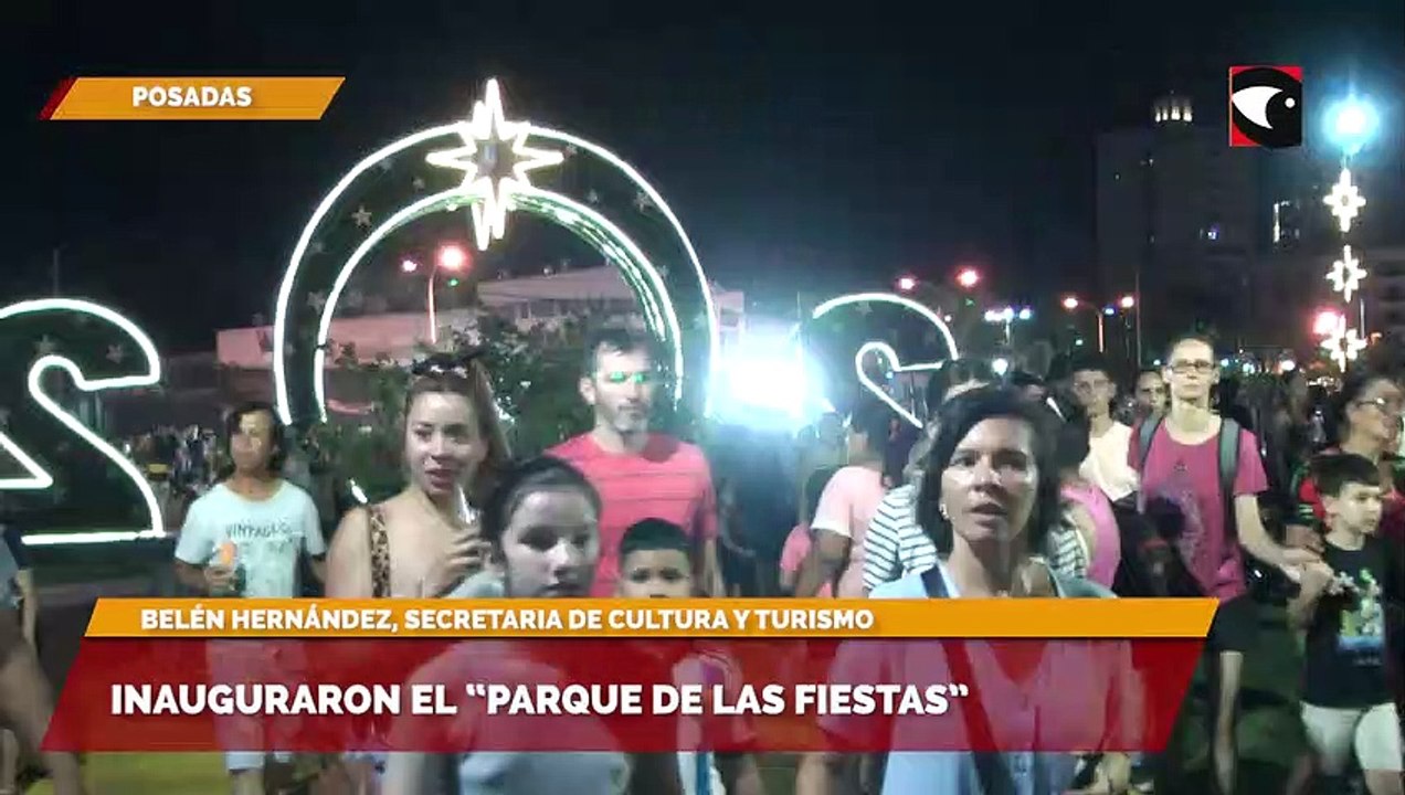 Inauguraron el “parque de las fiestas”