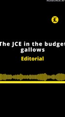Editorial En inglés: The JCE the budget gallows