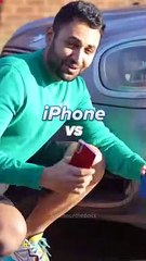 iPhone vs Android - Which can survive a CAR