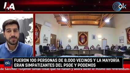 Sergio Sánchez (PP): "El alcalde pagó los autobuses para contentar a su jefe Juan Lobato"