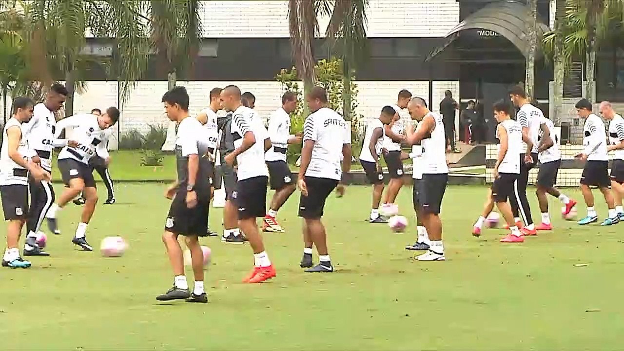 Treino do Santos