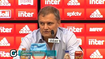 Veja o que disse o técnico Aguirre depois da vitória contra o Bahia
