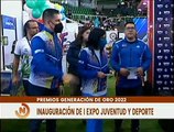 Inauguran primera Expo Juventud y Deporte Premios 2022 en las Naciones Unidas de la pqa. El Paraíso