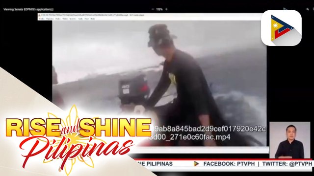 Ilang senador, hindi napigilang magalit matapos muling mapanood ang video nang mang-himasok umano ang China coast guard sa Pag-asa Island para kuhanin ang space debris