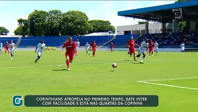 Corinthians vence Inter e está nas quartas da Copinha