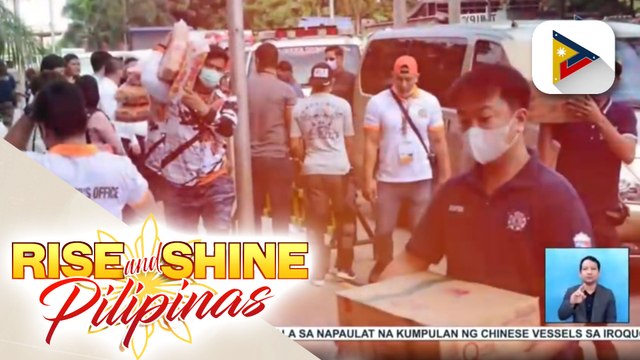 Brixton Hills Volunteer Fire Brigade at KAIA relief operations