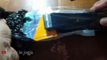 Unboxing Kalibre Belt - Black Navy 99ribu