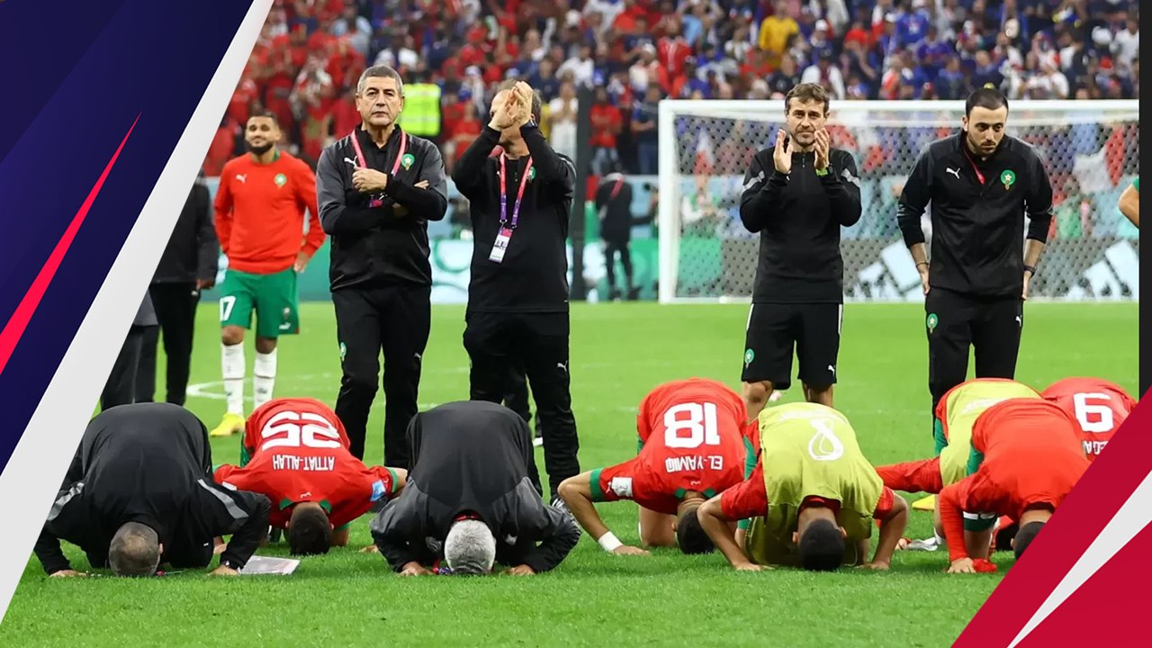 Angkat Topi! Walau Kandas, Timnas Maroko Sujud...