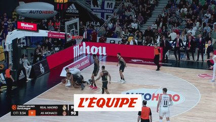 Le résumé de Real Madrid - Monaco - Basket - Euroligue (H)